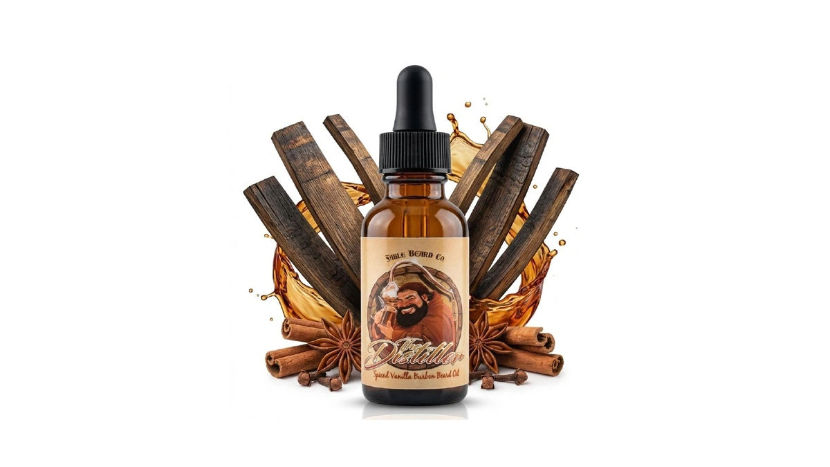 Fable Beard Co. Beard Oil - The Distiller, Mulled Spices,