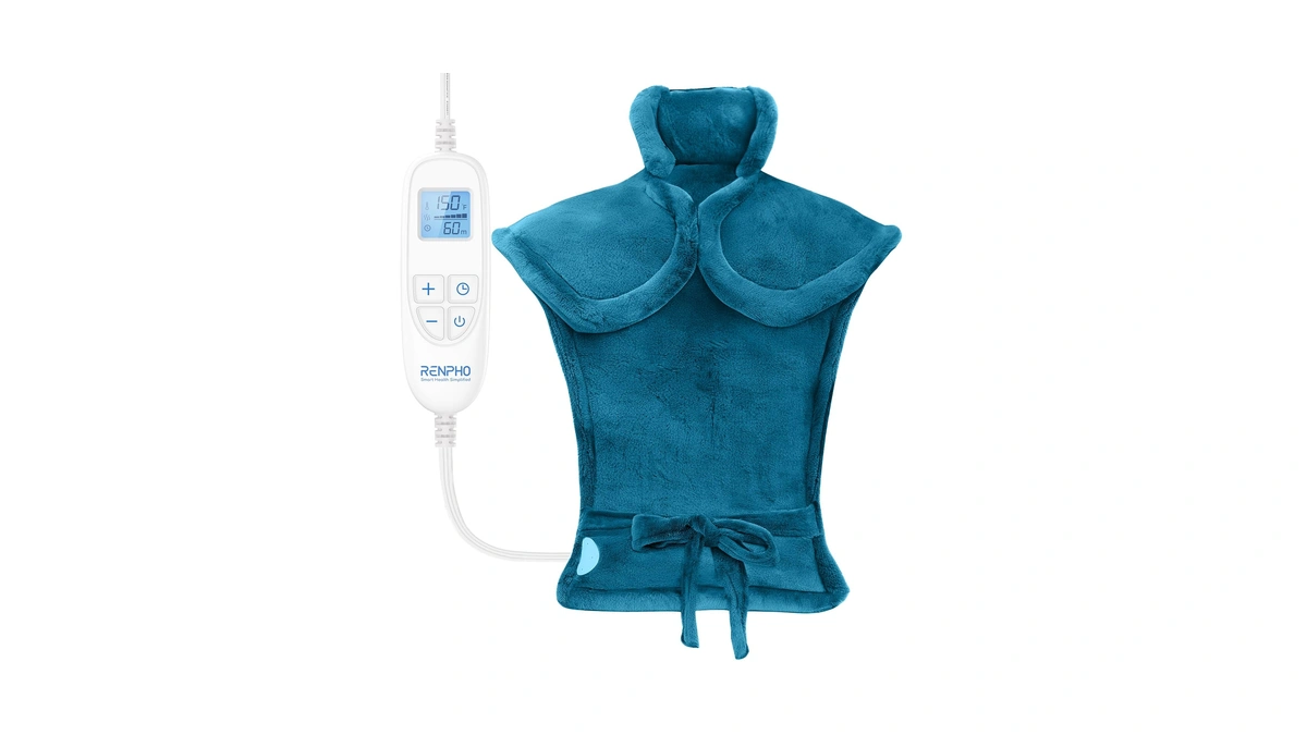 Renpho Electric Heating Pad For Back, Fathers Day Dad Gifts