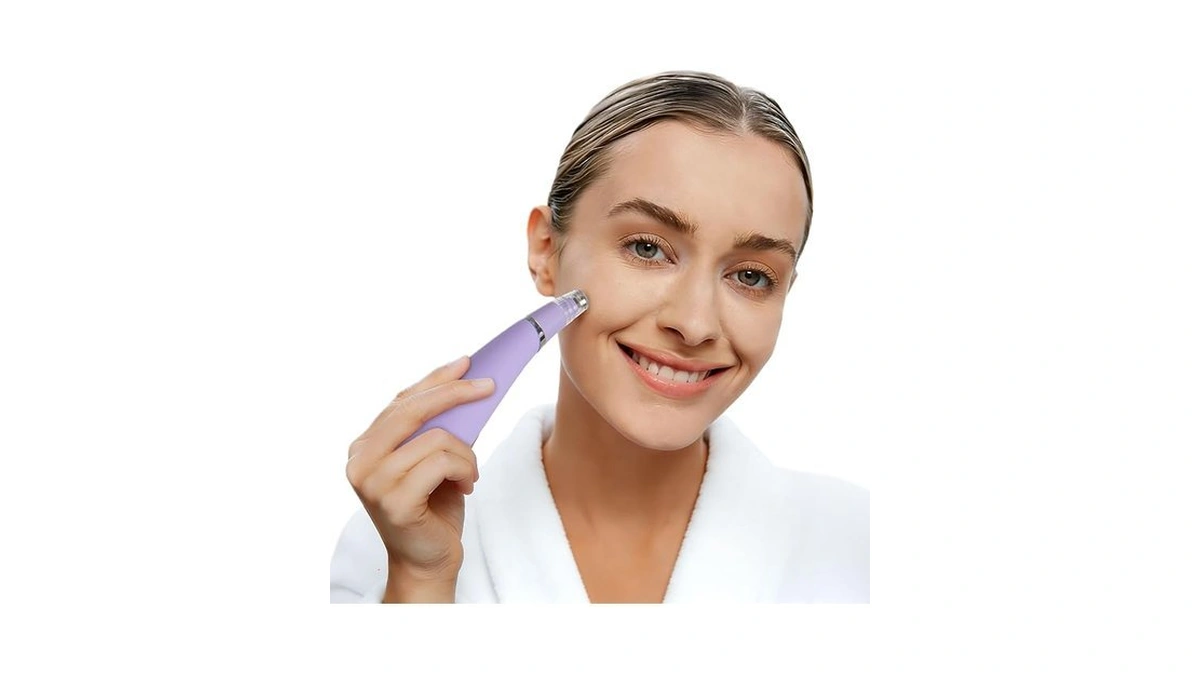 Unoisetion Diamond Microdermabrasion Machine Home Travel Use,4 Modes Diamond Microdermabrasion