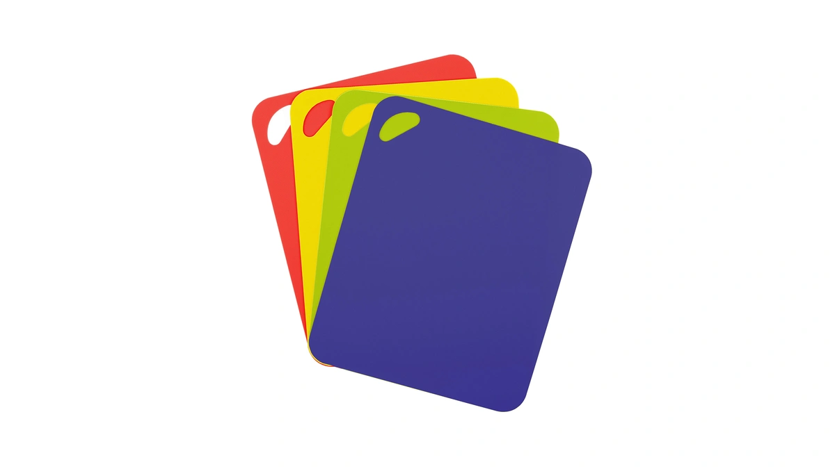 Dexas Heavy Duty Grippmat Flexible Cutting Board Set Of Four,