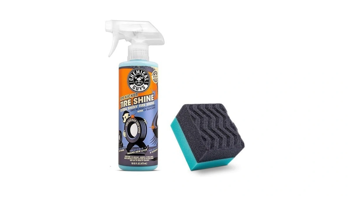 Chemical Guys Tire Kicker Extra Glossy Tire Shine Spray, 16