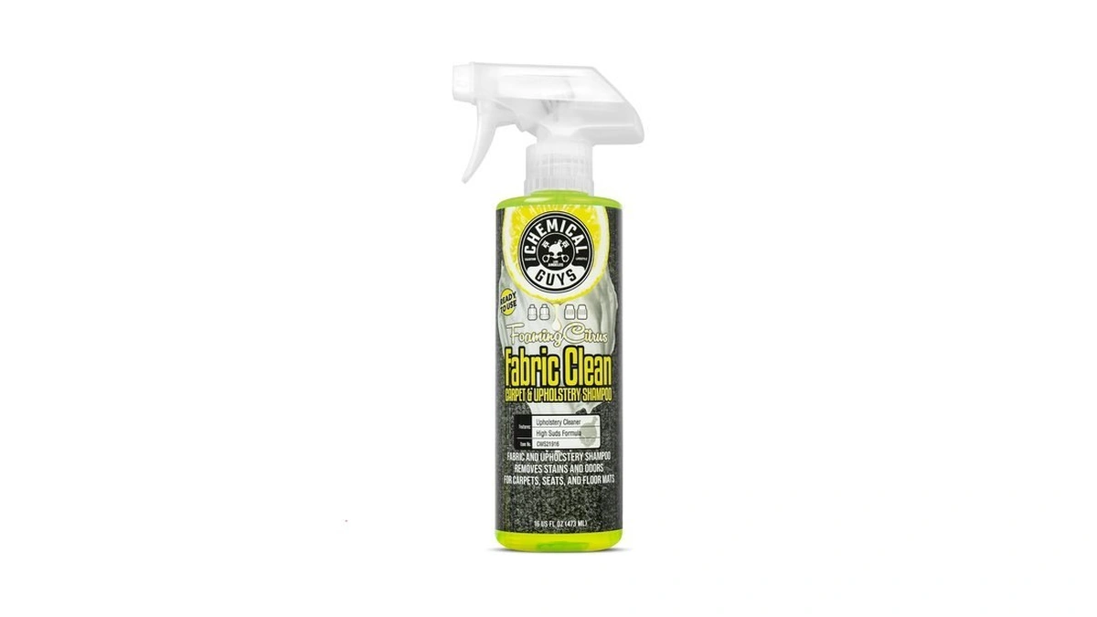 Chemical Guys Foaming Citrus Fabric Clean Carpet & Upholstery Cleaner
