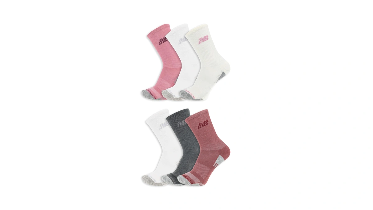 New Balance Men's And Women's Performance Cushioned Crew Socks -