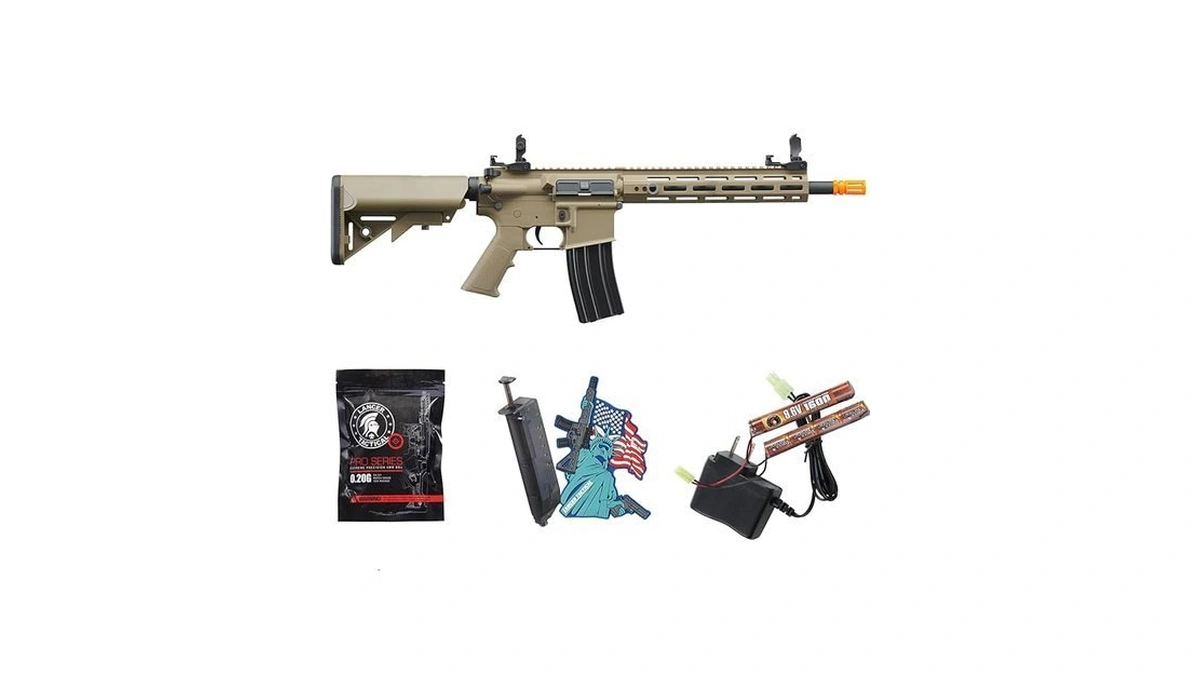 Lancer Tactical Gen 2 Hellion Mlok 10" Piactinny Polymer Airsoft