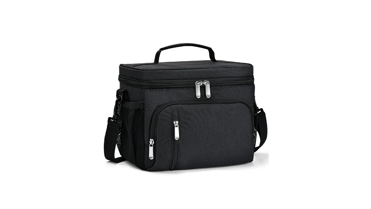 Miaojie Insulated Lunch Bag For Men & Women, 9l Leakproof
