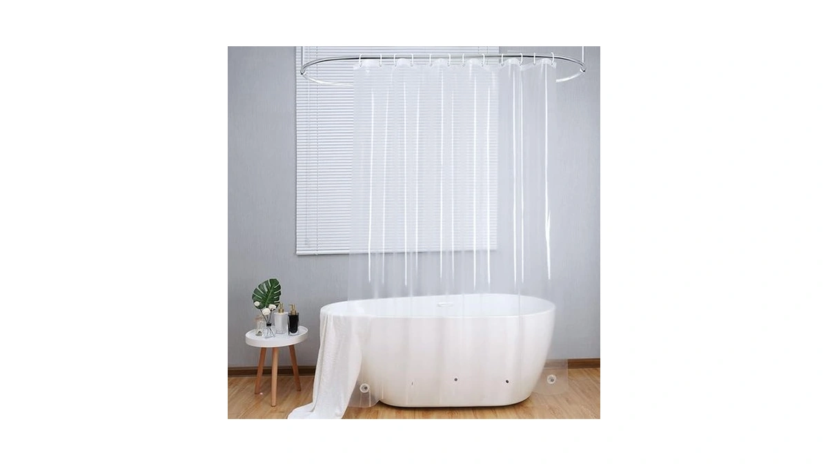 Aoohome 72 X 84 Clear Extra Long Shower Curtain Liner