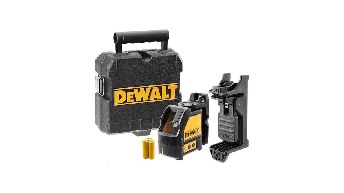 Dewalt Line Laser, Self-leveling, Cross Line, Red Beam (dw088k)