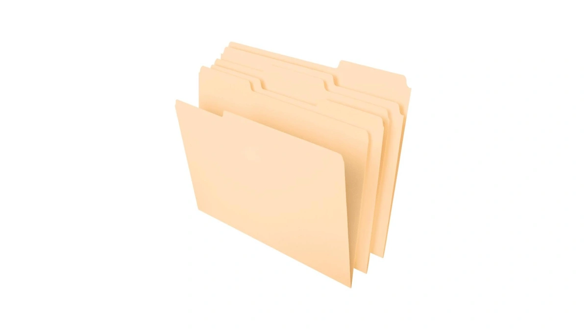 Pendaflex File Folders, 100 Pack, Durable Manila Folders, Letter Size