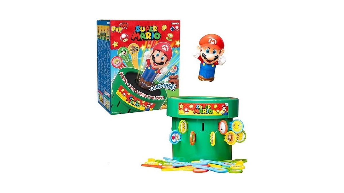 Tomy Pop Up Super Mario Game - Activities For Indoor