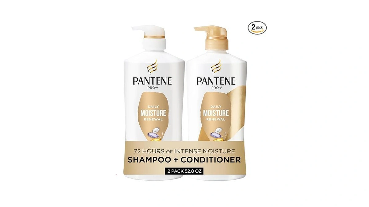 Pantene Shampoo & Conditioner Set, Daily Moisture Renewal - Pro-v