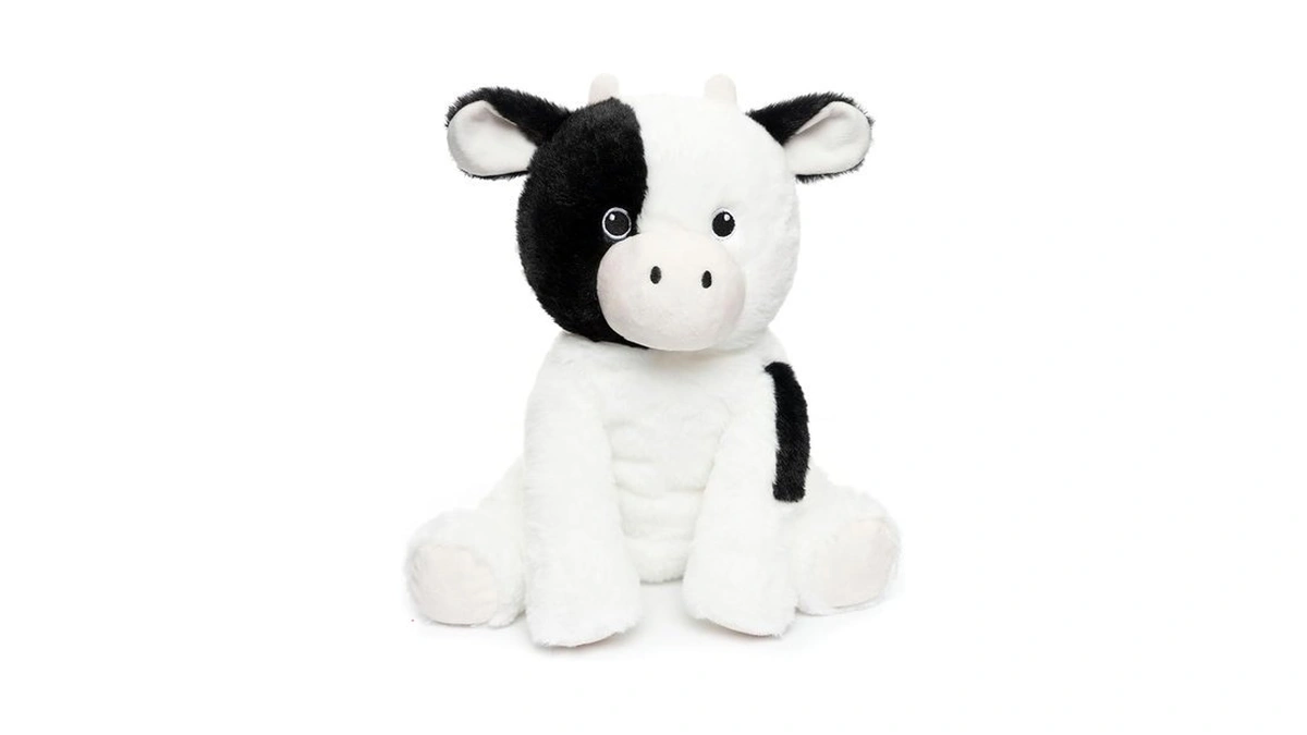 Weigedu Floppy Dairy Cattle Cow Plush Toy - 15.7 Inch