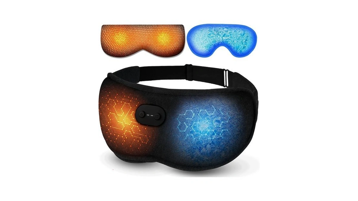 2 In 1 Heated & Cooling Gel Eye Mask -