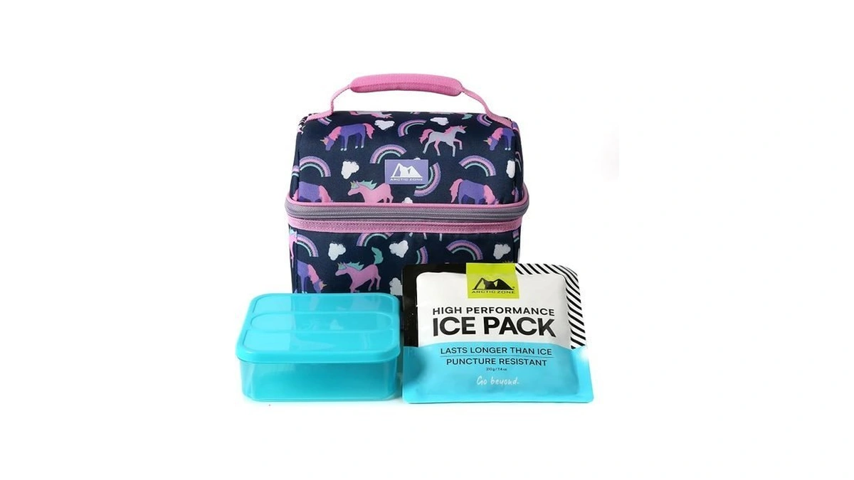Arctic Zone Kids Lunch Box Combo With Gel Ice Pack