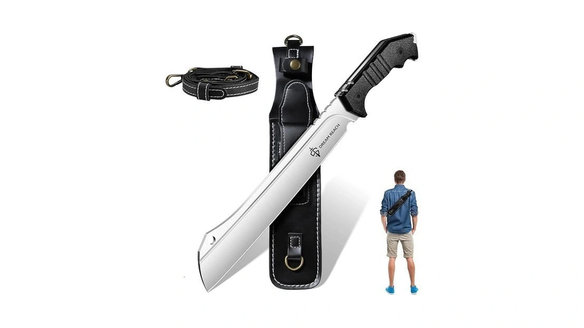 Dream Reach Heavy Duty Machete - Portable Full Tang Outdoor