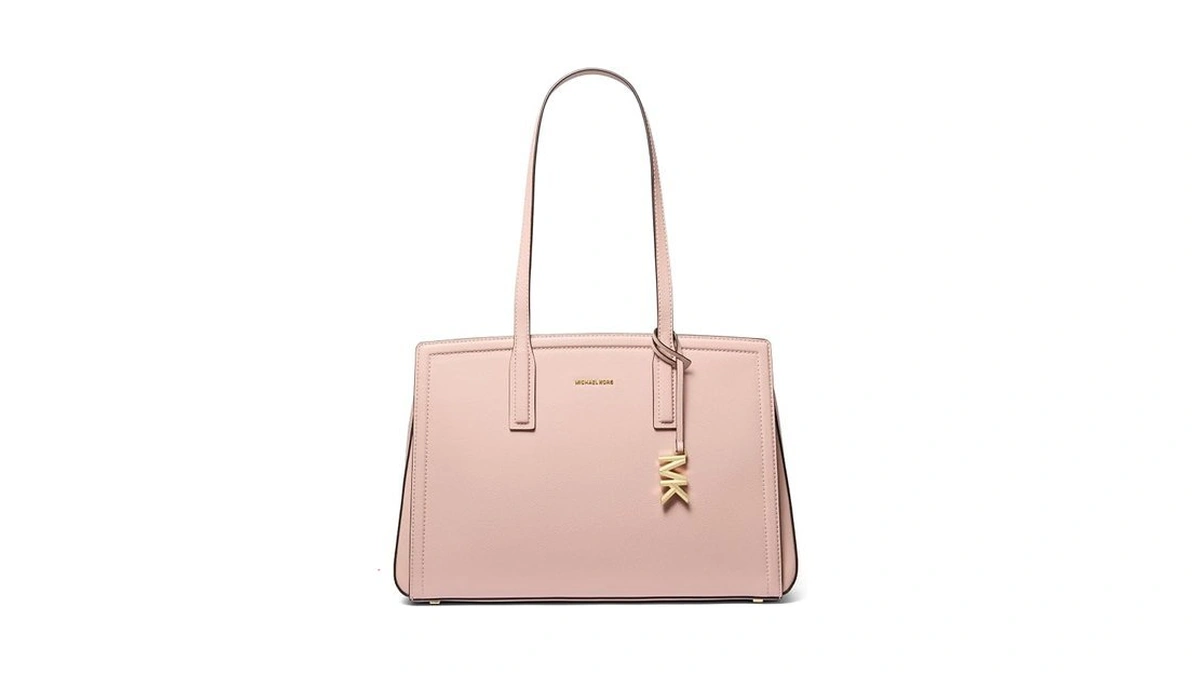 Michael Kors Laila Medium Tote Bag, Gold-tone Hardware/soft Pink