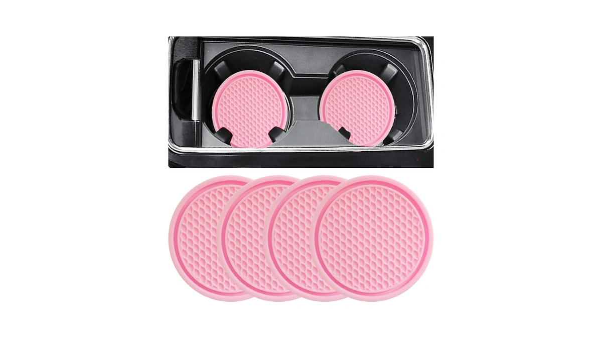 Amazon : Zsdy Car Cup Coaster, 4pcs Universal Aut