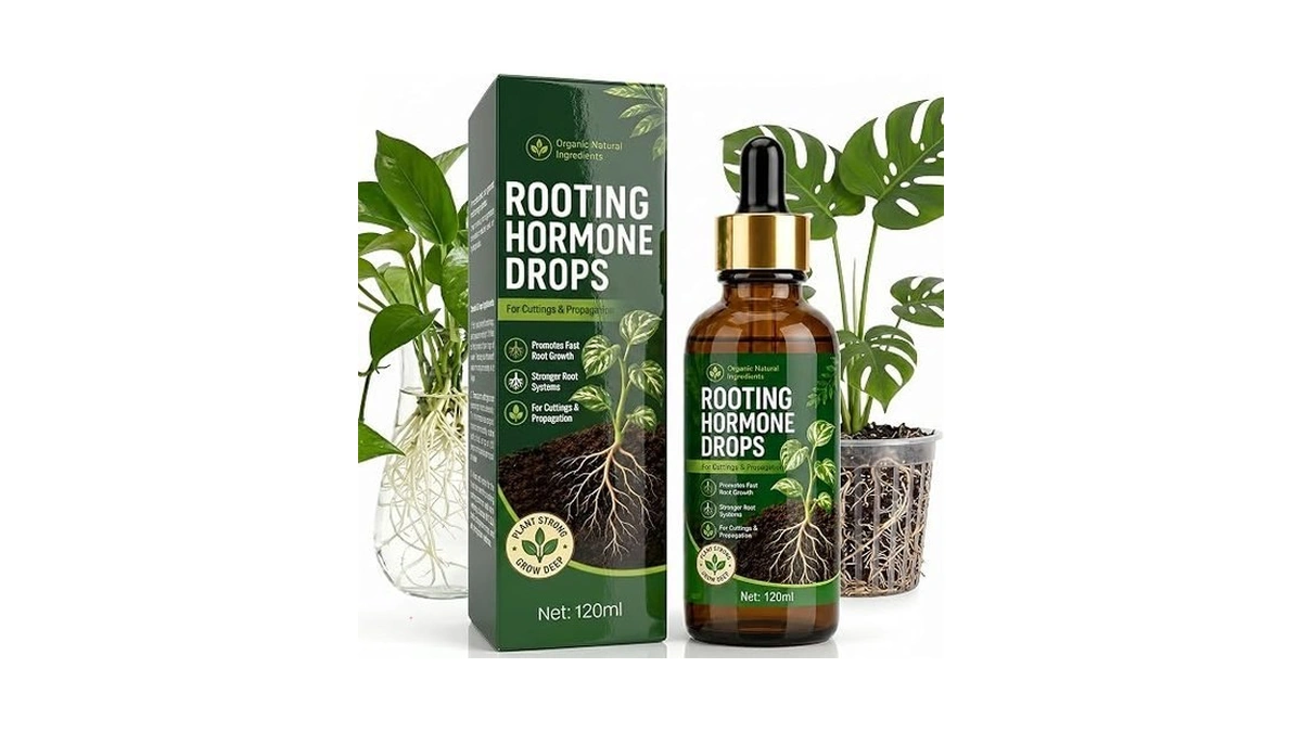 Root Drops, Liquid Rooting Horm-one For Cuttings, Plant Propagation Drops
