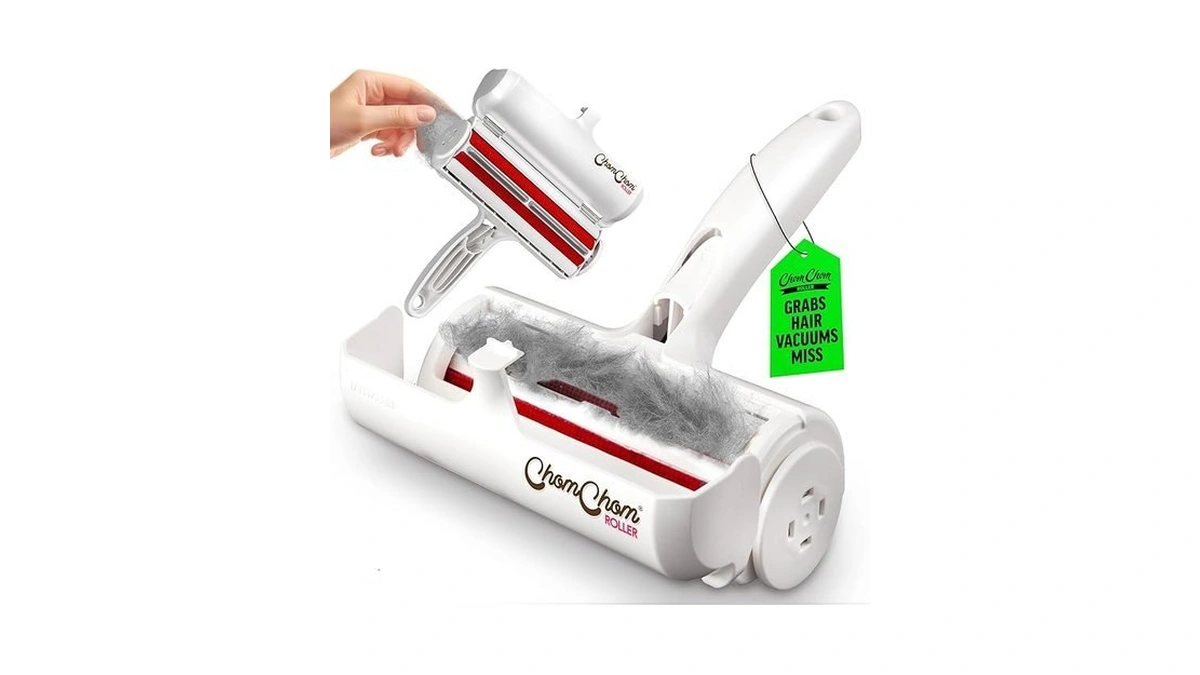 Chomchom Roller Pet Hair Remover – Original Size Reusable Lint