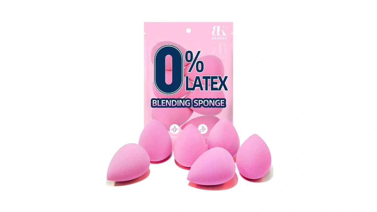 Beakey Super Soft Makeup Sponge Set Of 6, Makeup Sponges