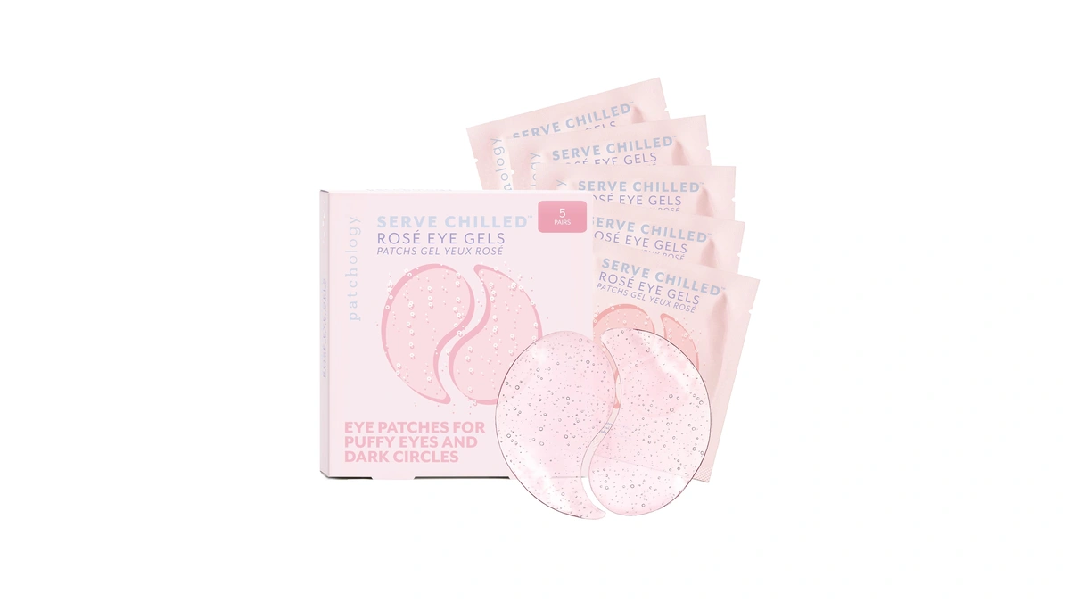 Patchology Serve Chilled Rosé Hydrating Under Eye Patches – Hyaluronic