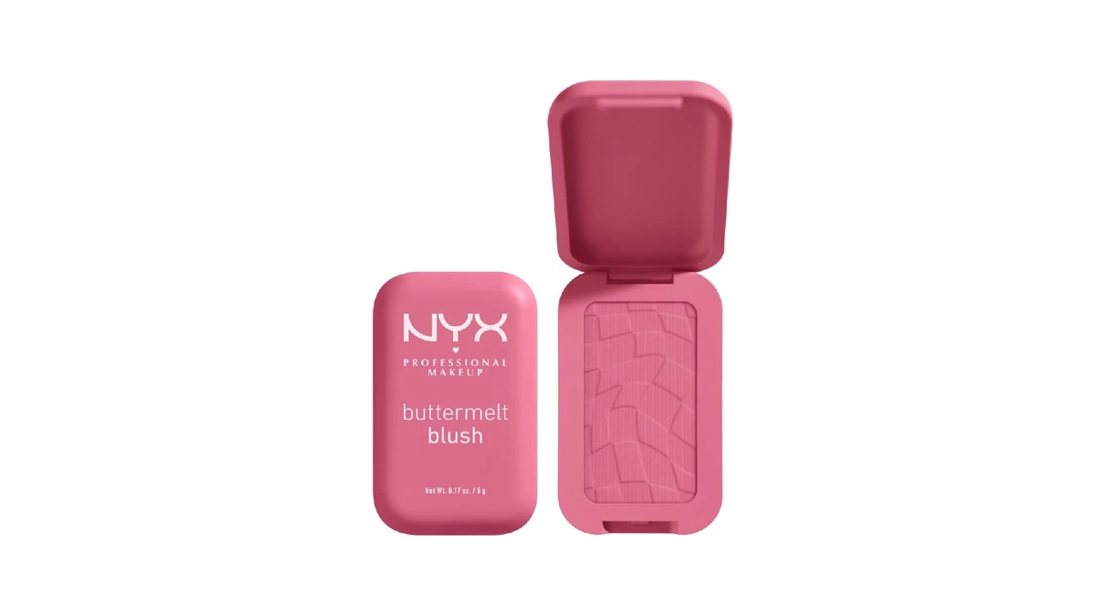 Nyx Professional Makeup Buttermelt Powder Blush, Fade And Transfer-resistant Blush,