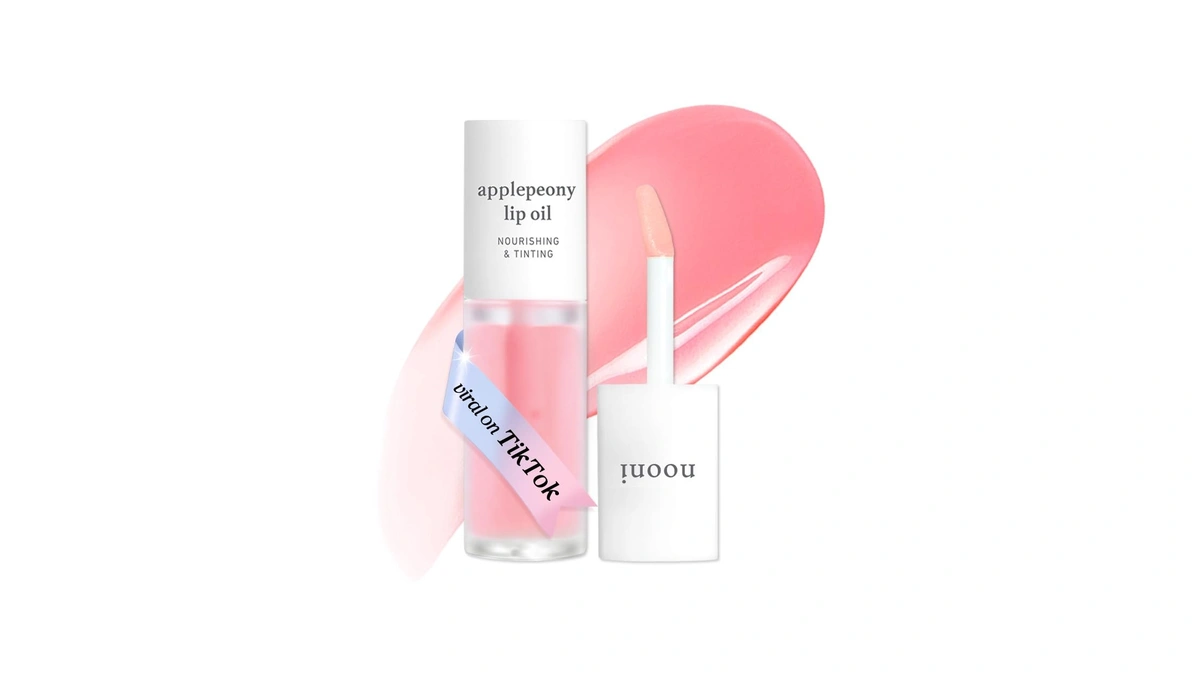 Nooni Korean Lip Oil - Applepeony | Long-lasting, Moisturizing, Plumping,