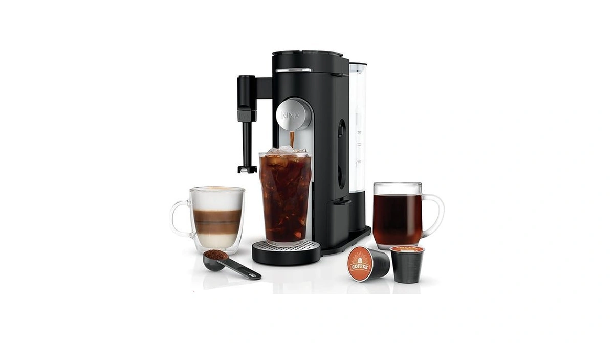 Ninja Coffee Maker, Single Serve, Brew With Coffee Pods And