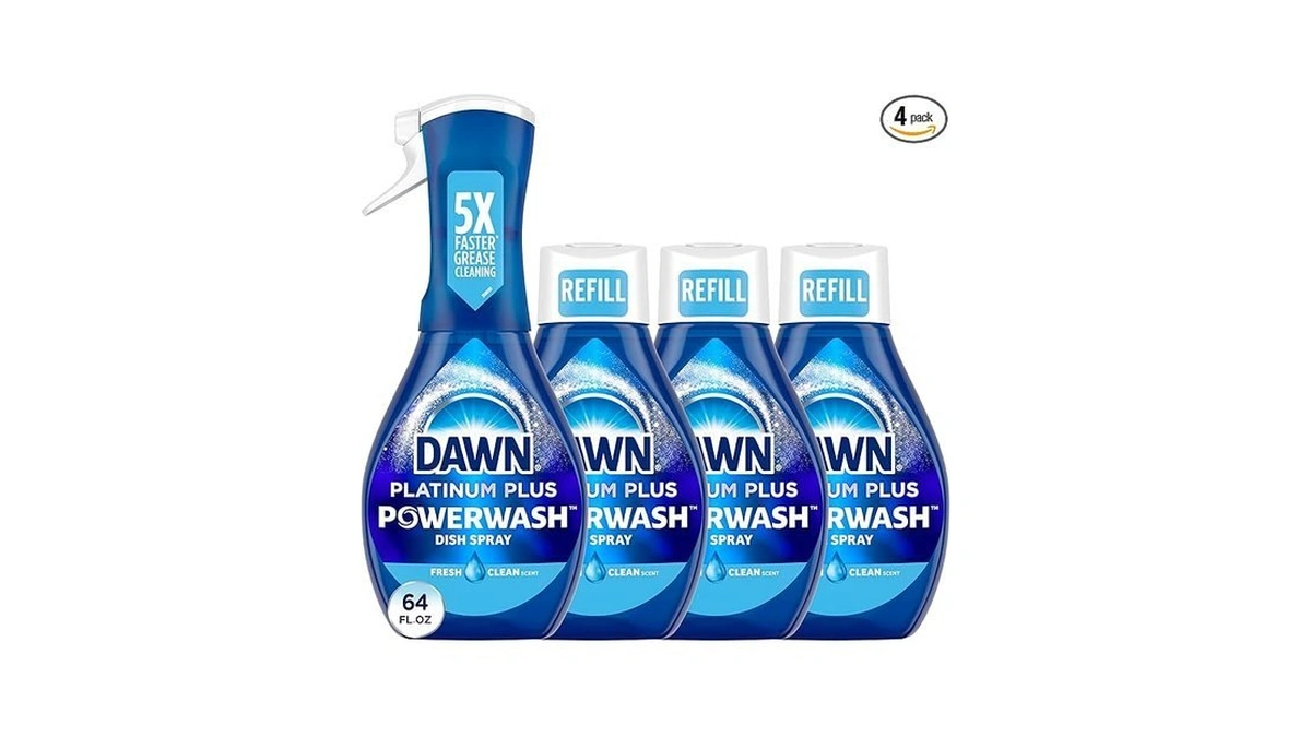 Dawn Powerwash Spray, Dish Soap, Dishwashing Liquid, Fresh, 1 Starter