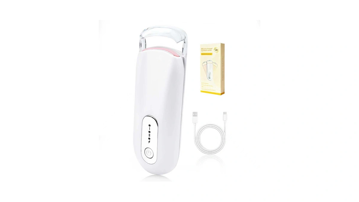 Hsenowi Heated Eyelash Curler For Natural Lashes 2-level Adjustable Temperature