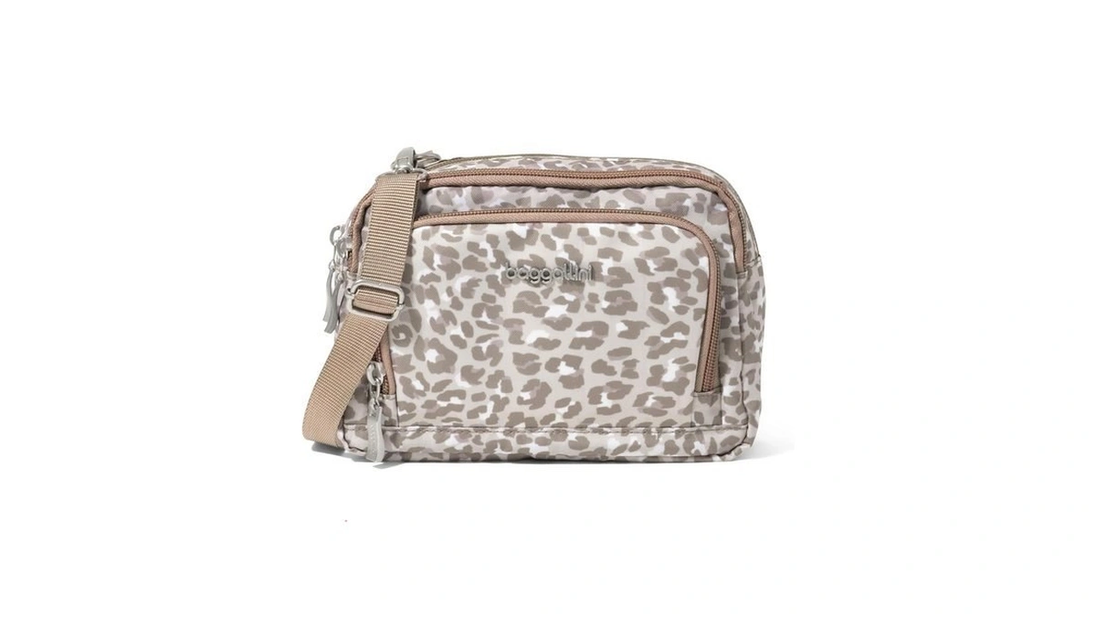 Baggallini Trifecta Rfid Wallet Crossbody - 8"x6" Crossbody Bag For
