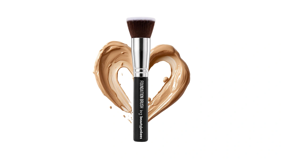 Flat Top Kabuki Foundation Brush - Beauty Junkees Large Dense