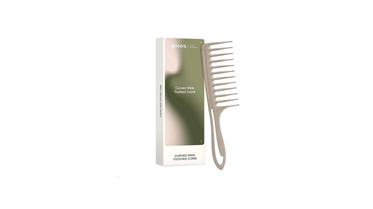 Large Wide Tooth Comb For Curls, Detangling Comb For Wet