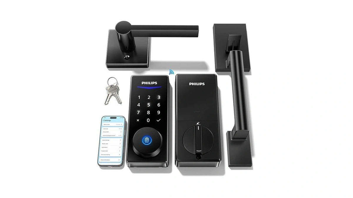 Philips Wi-fi Smart Lock With Handle, Wifi Keyless Entry Keypad