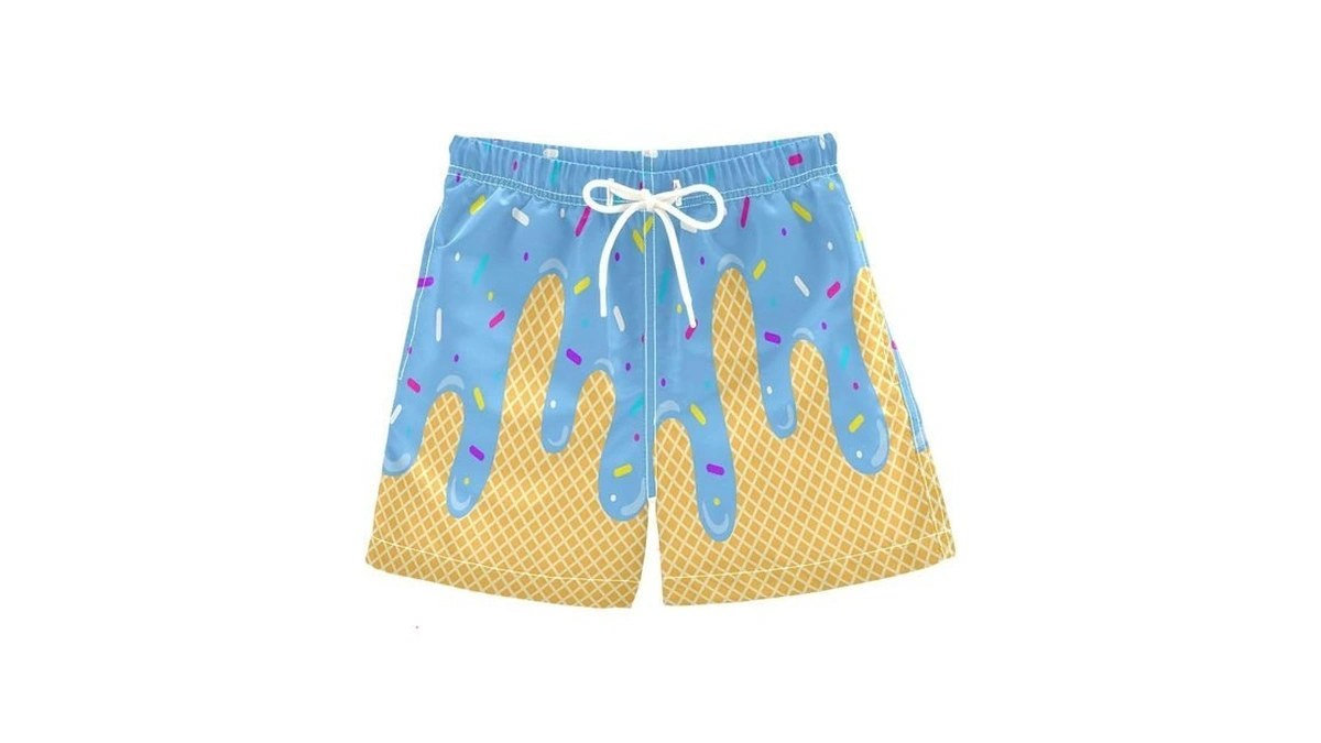 Lightning Deal Slhkpns Boys Swim Trunks