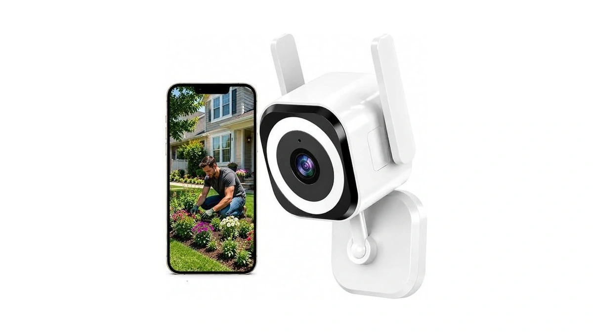 Guoanvision Cameras For Home Security Indoor Outdoor, Dual Antenna 5g/2.4g