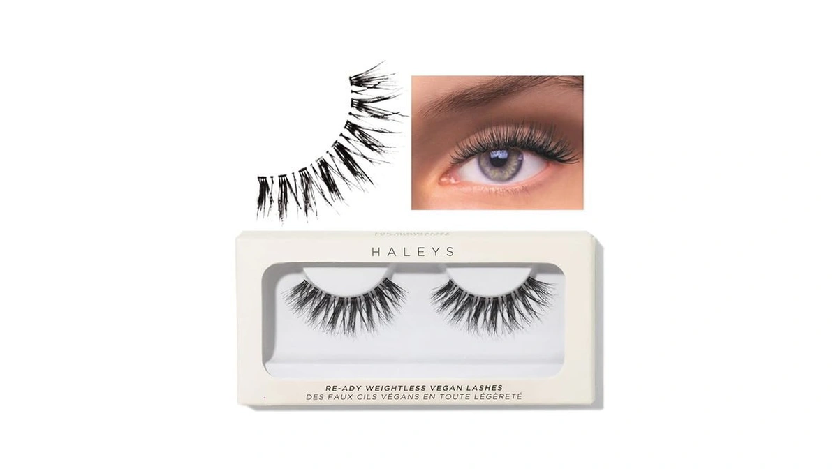 Haleys Re-ady Weightless Vegan Lashes (maximalist), Lightweight & Comfortable All-day
