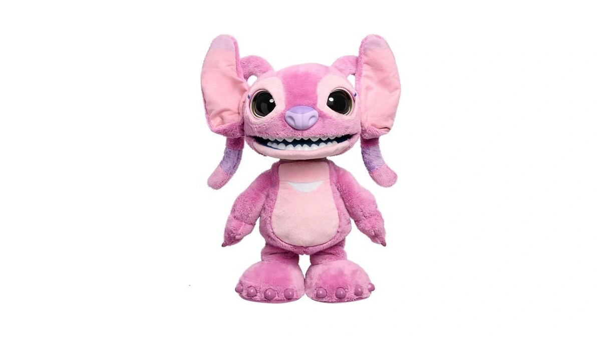 Disney Stitch Ultimate Angel Interactive 17" Plush Toy, 100+ Sounds