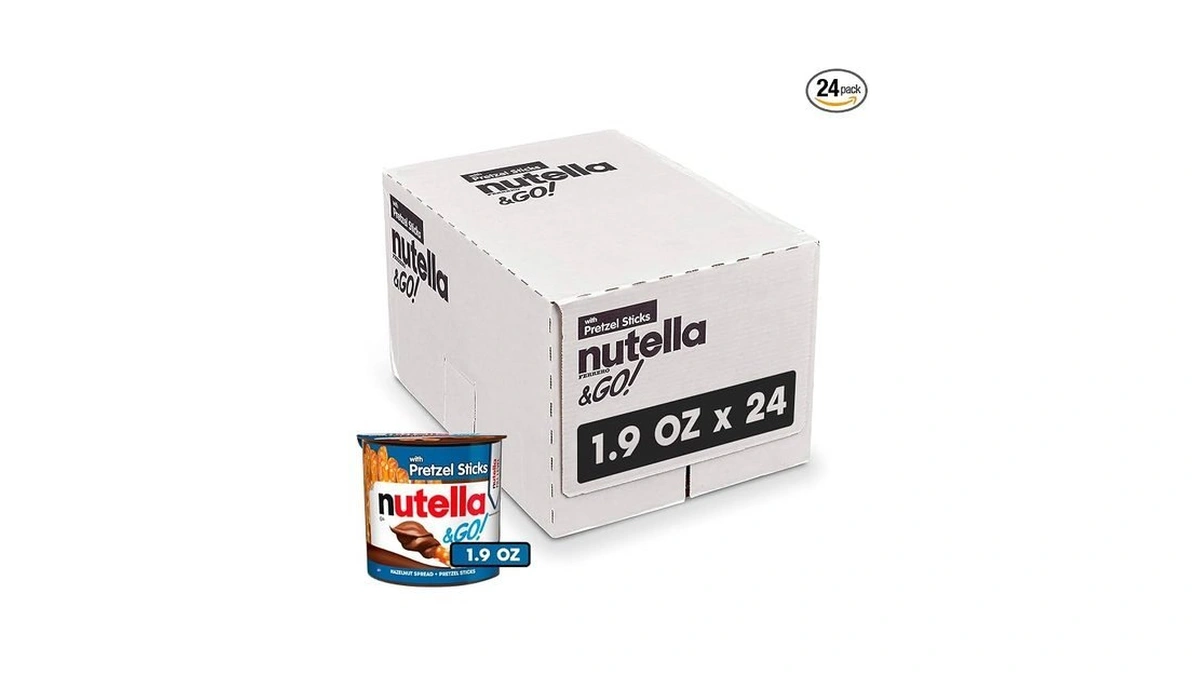 Nutella & Go! Chocolate Hazelnut Spread With Cocoa + Pretzel