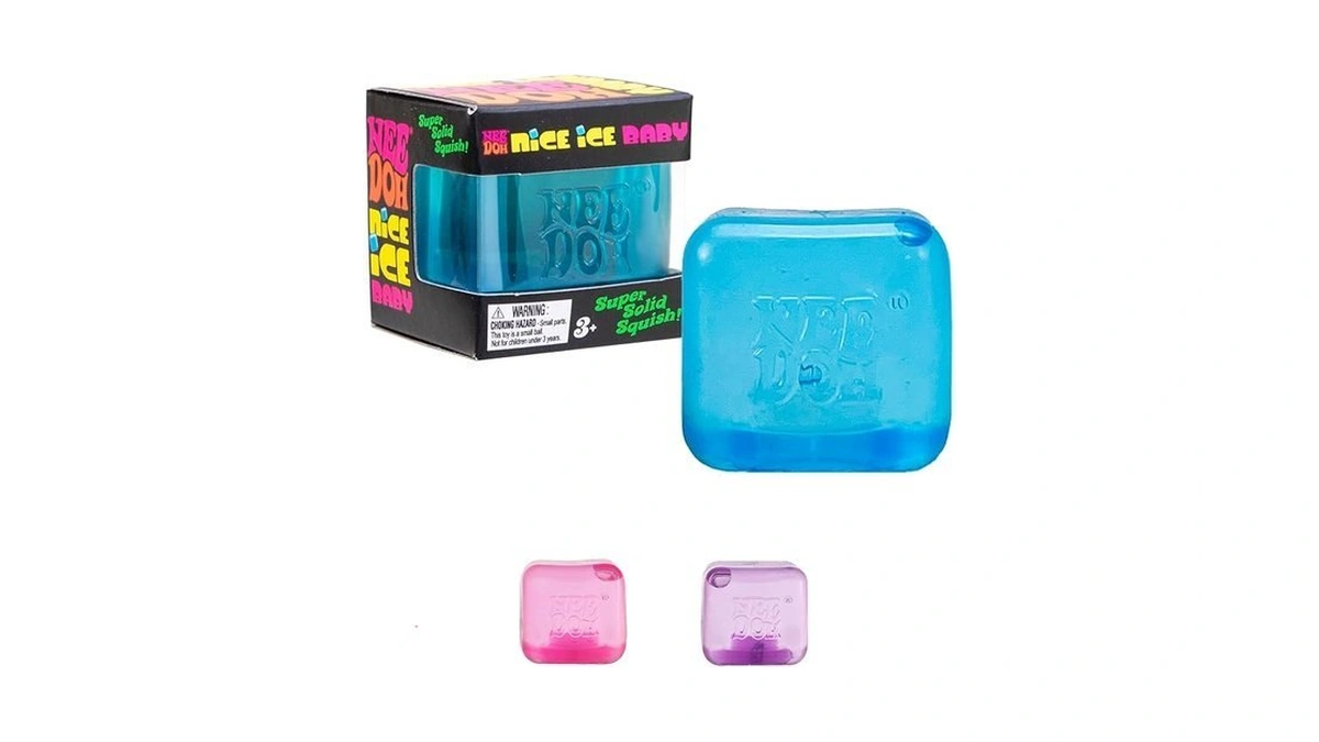 Schylling Needoh Nice Ice Baby - Sensory Squeeze Toy -
