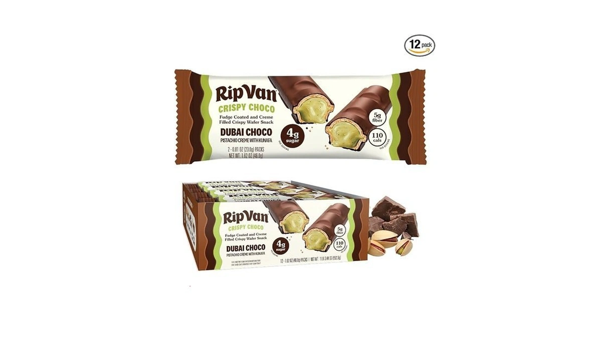Rip Van Dubai Choco Bars – Healthy Snack With Creamy