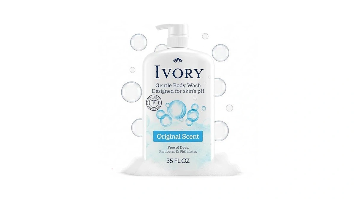 Ivory Body Wash, Designed For The Whole Family, Gentle Formula,