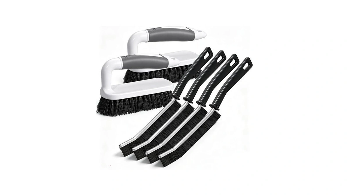 Singhoow 6 Pack Scrub Brushes For Cleaning Including Scrub Brush