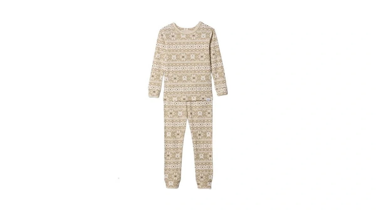 Gap Boys' Toddler Long John Pajama Set, Sp Nov Fairisle