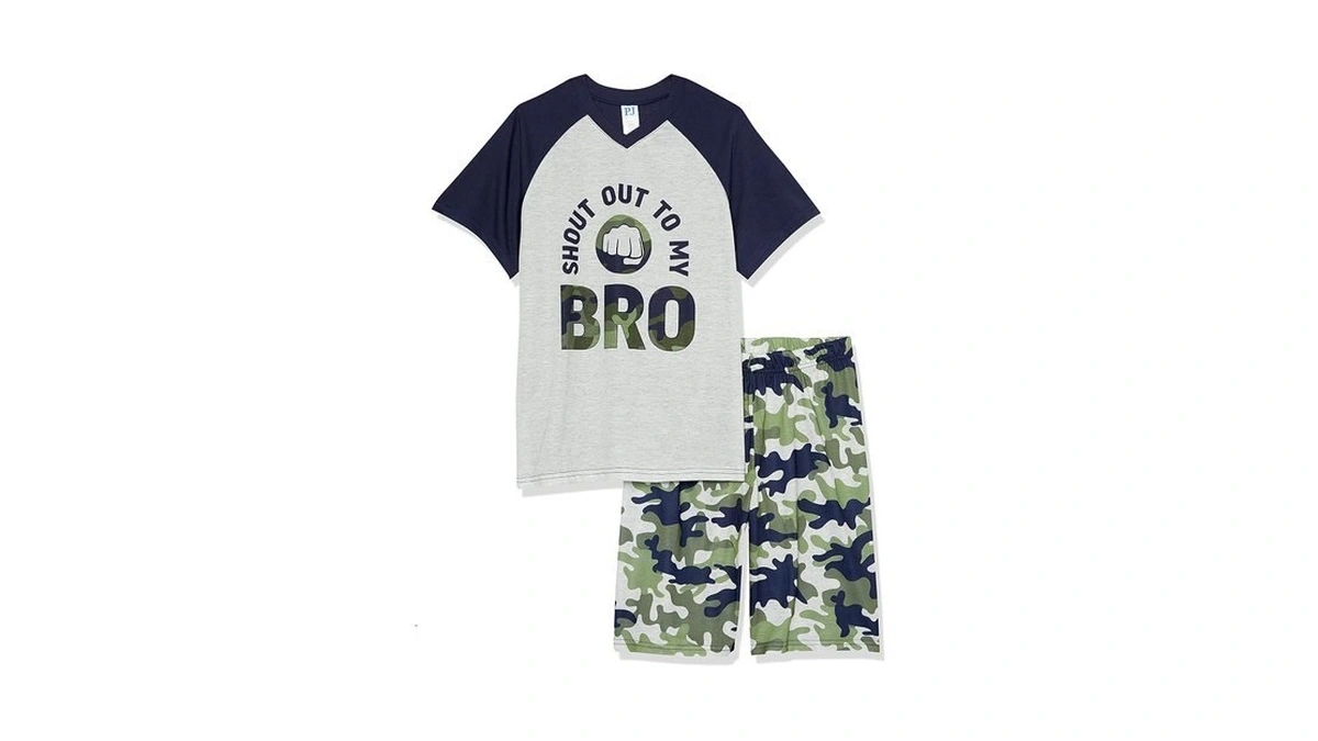 The Children's Place,short Sleeve Top And Shorts 2 Piece Pajama