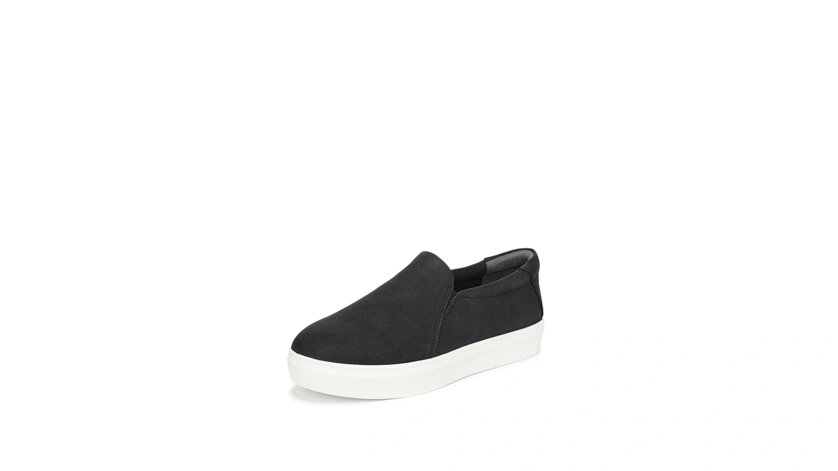 Dr. Scholl's Women's Madison Cloud Sneaker Black Smooth 8.5 W