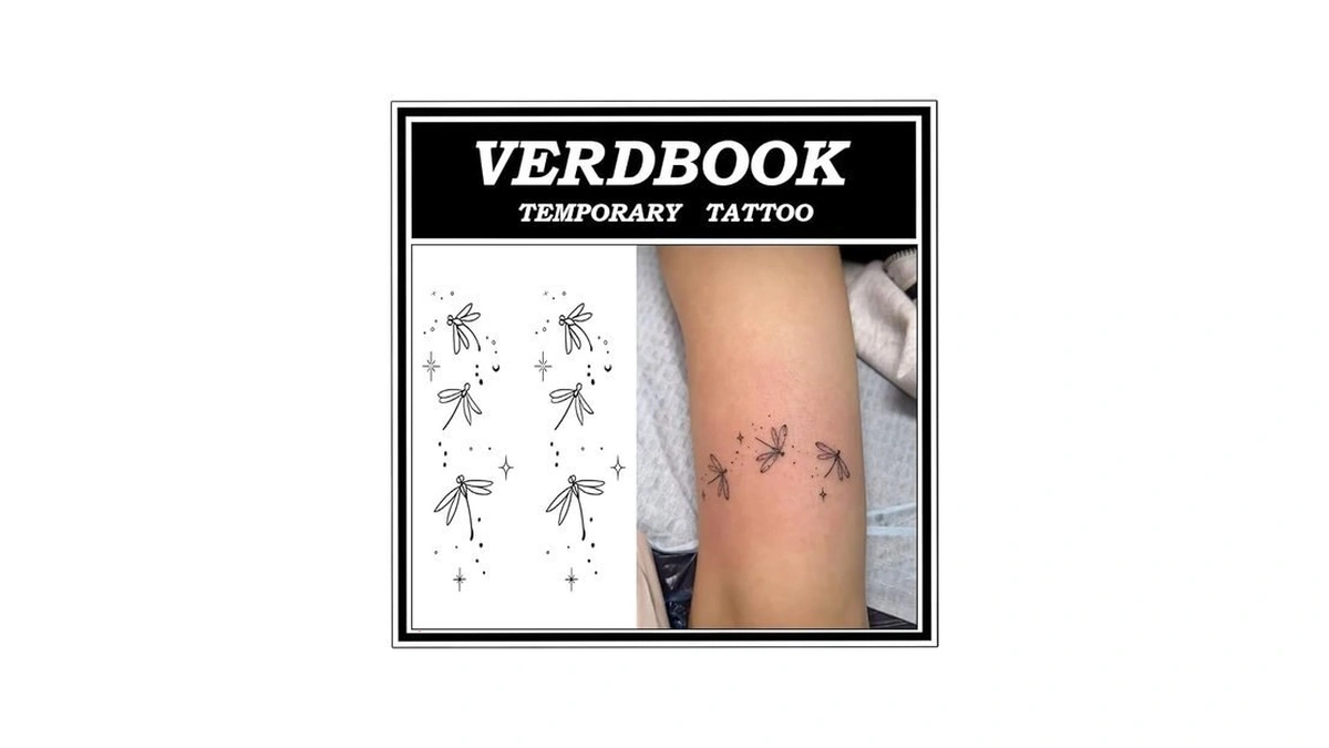 Amazon coupon: Verdbook Waterproof Temporary Tattoos: 2