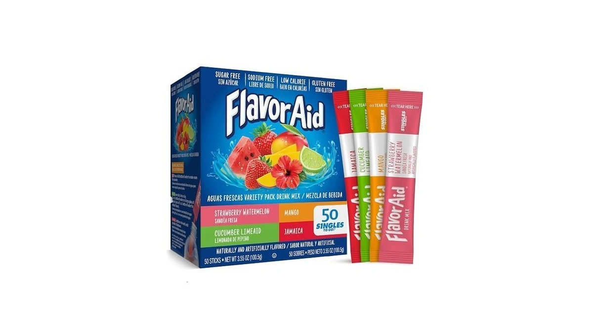 Flavor Aid Aguas Frescas Singles To Go Variety Pack, Powdered