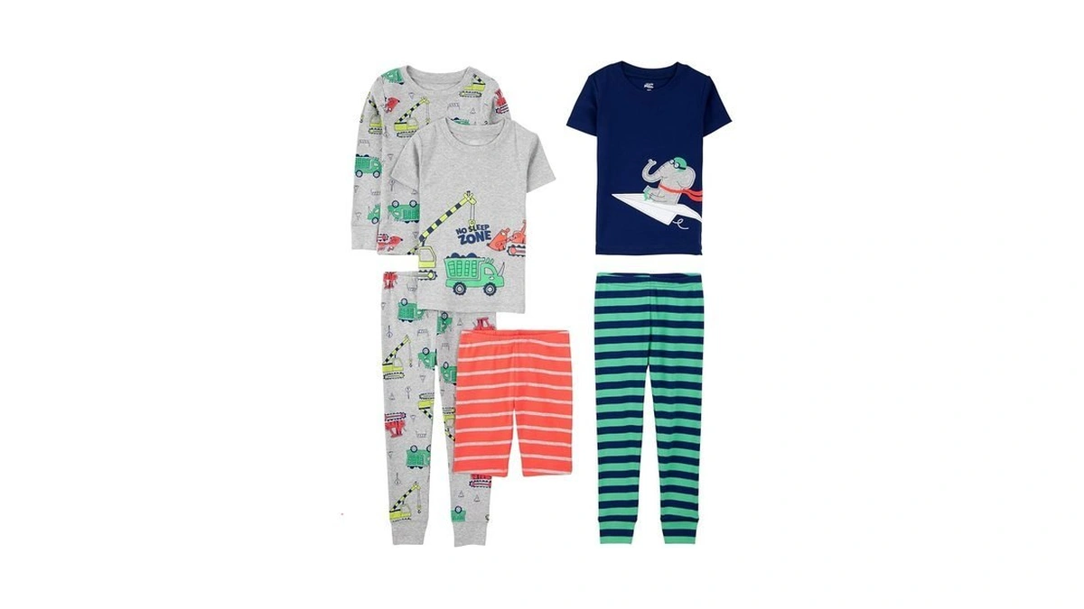 Simple Joys By Carter's Toddler Boy's 6-piece Snug Fit Cotton