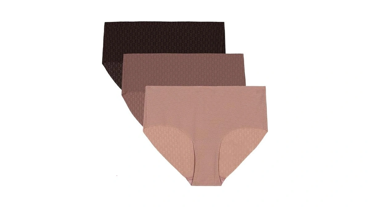 Under Armour Women's 3-pack Pure Stretch No Show Hipster Underwear,
