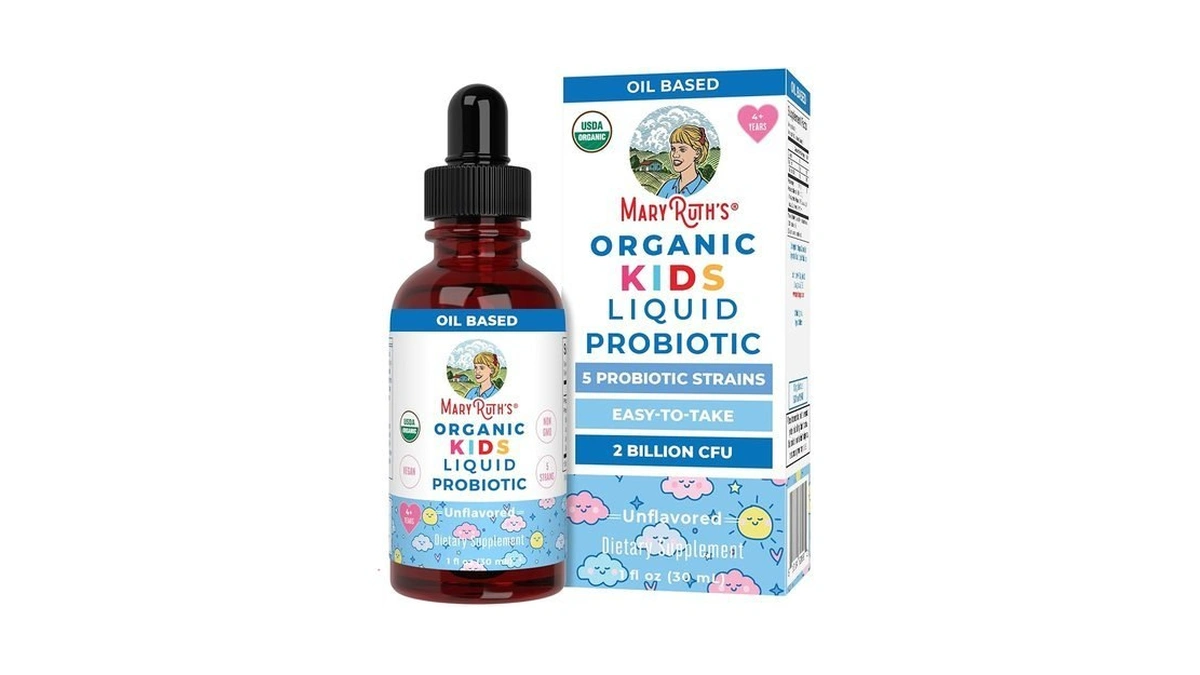 Maryruth's Organics Kids Probiotic Liquid Drops | Usda Organic Probiotics
